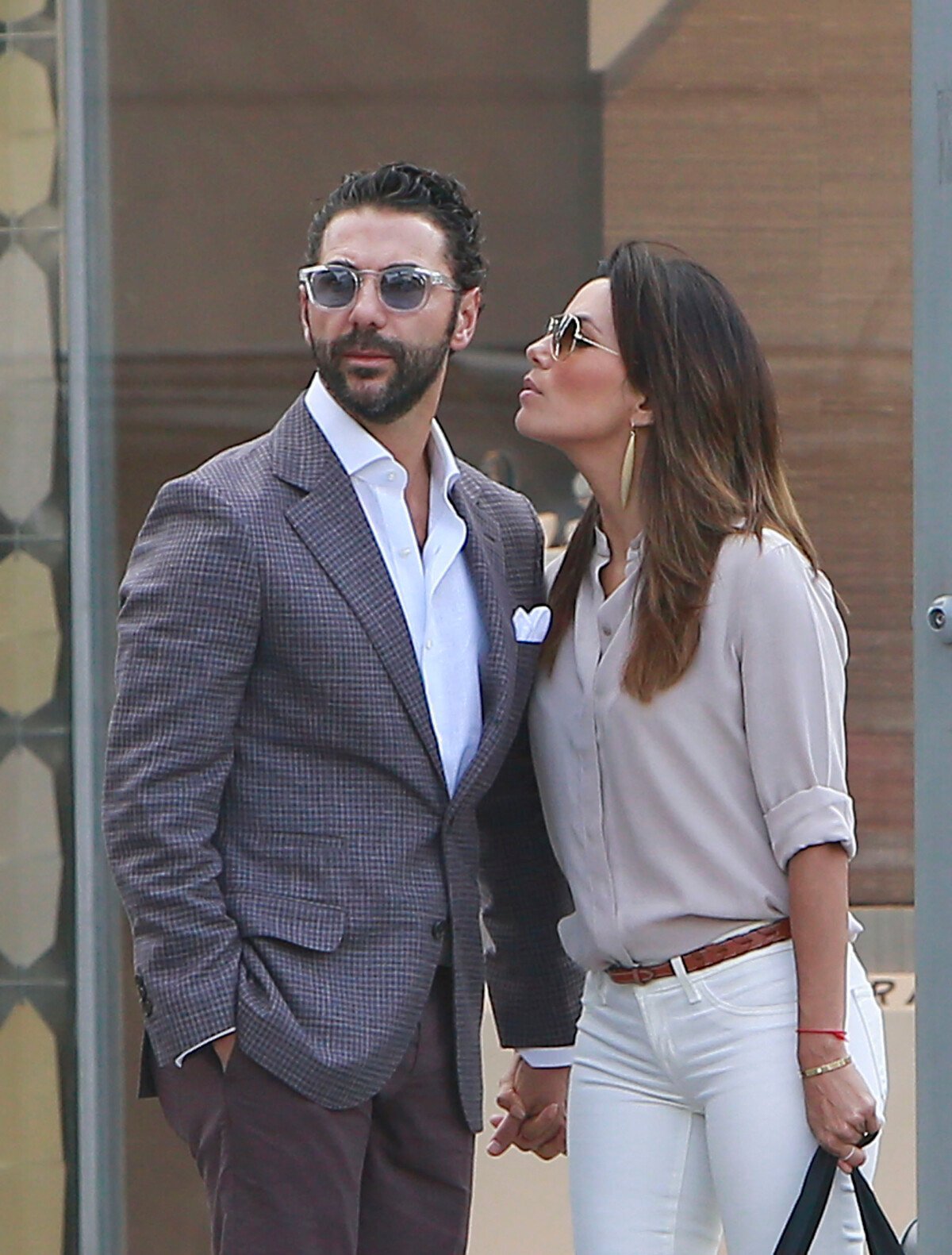 Photo : Eva Longoria Et Son Chéri José Antonio Bastos à La Sortie D'une ...