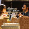 Exclusif - Eva Longoria et son petit ami Jose Antonio Baston sont allés diner à Malibu, le 23 mai 2014.