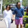 Eva Longoria et son petit ami Jose Antonio Baston font du shopping à Malibu, le 23 mai 2014.