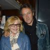 Nicoletta et son mari Jean-Christophe - Backstage - Jean-Marie Bigard fête ses 60 ans au Grand Rex à Paris le 23 mai 2014.
