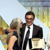 Jane Campion et Nuri Bilge Ceylan (Palme d'Or pour "Winter Sleep") - Cérémonie de clôture du 67e Festival du film de Cannes le 24 mai 2014.