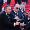 Quentin Tarantino et Franco Nero - Montée des marches du film "Pour une poignée de dollars" pour la cérémonie de clôture du 67e Festival du film de Cannes le 24 mai 2014