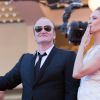 Quentin Tarantino et Uma Thurman - Montée des marches du film "Pour une poignée de dollars" pour la cérémonie de clôture du 67e Festival du film de Cannes le 24 mai 2014