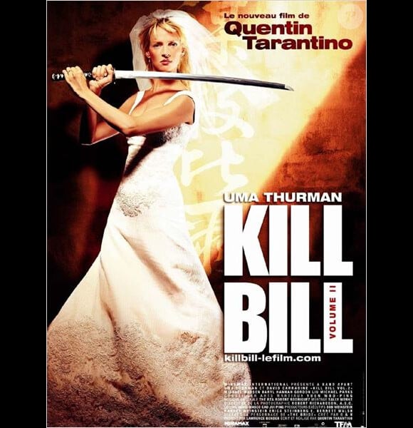 Affiche du film Kill Bill : volume 2 de Quentin Tarantino avec Uma Thurman