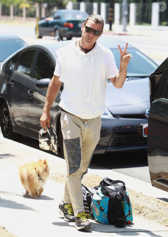 Gavin Rossdale à Los Angeles, le 25 mai 2014.
