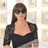Exclusif - Rencontre avec Monica Bellucci sur la plage Magnum à l'occasion du 67e festival de Cannes à Cannes le 18 mai 2014.