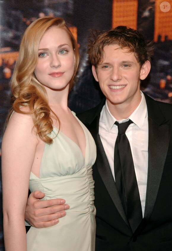 Actress Evan Rachel Wood and her boyfriend actor and cast member Jamie Bell pose together as they arrive at the 'King Kong' World Premiere held at the Loews E-Walk and AMC Empire theatre, off Times Square, in New York, on Monday December 5, 2005. Photo by Nicolas Khayat/ABACAPRESS.COM06/12/2005 - 