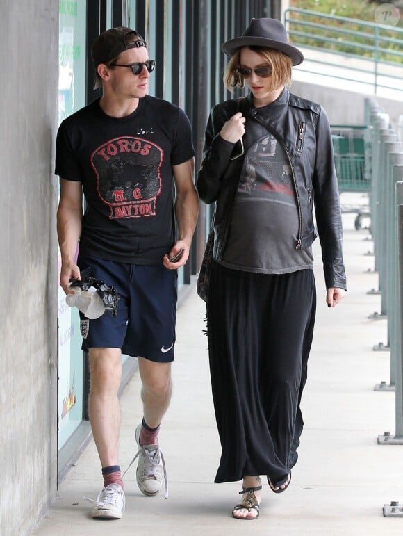 Evan Rachel Wood et Jamie Bell à Malibu, le 20 juillet 2013. 