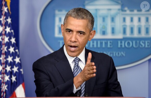 Barack Obama en conférence à Washington, le 30 mai 2014.