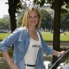 Natalia Sklenarikova (soeur d' Adriana) - 15 ème Rallye des Princesses à Paris - Journée des vérifications des voitures, Esplanade des Invalides. Paris, le 31 mai 2014