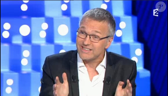 Laurent Ruquier présente On n'est pas couché sur France 2, le samedi 31 mai 2014.