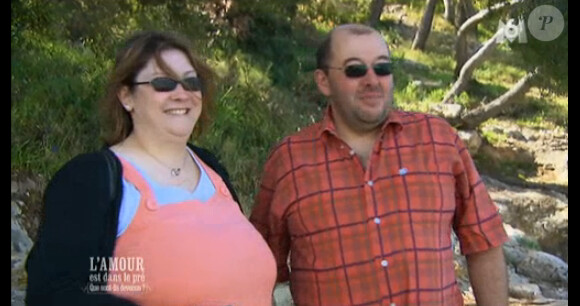 Didier et Stéphanie dans L'amour est dans le pré - Que sont-ils devenus? partie 2, sur M6, le lundi 2 juin 2014