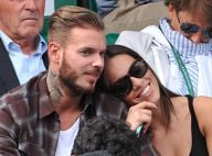 M. Pokora amoureux et supporter très tendre avec sa jolie brune à Roland-Garros