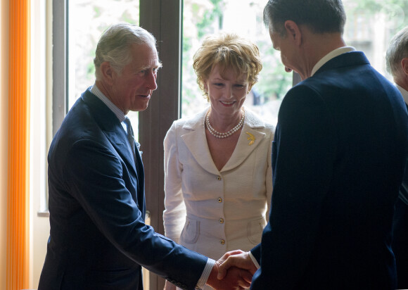 Le prince Charles à l'Université de Bucarest, en Roumanie le 31 mai 2014, où il a été fait docteur honoris causa.