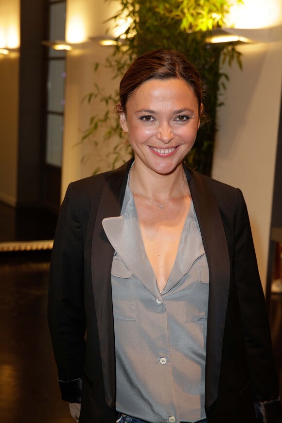 Sandrine Quétier assiste à la soirée organisée par la marque de produits capillaires Aussie à Paris, le mercredi 4 juin 2014.