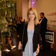  Victoria Monfort assiste à la soirée organisée par la marque de produits capillaires Aussie à Paris, le mercredi 4 juin 2014. 
