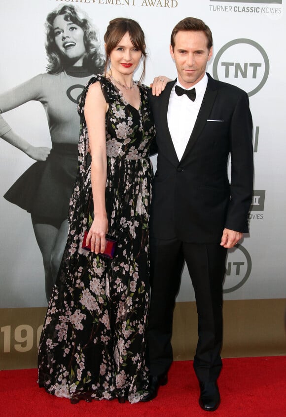 Alessandro Nivola, Emily Mortimer lors de la soirée du prix AFI rendant hommage à Jane Fonda à Hollywood le 5 juin 2014.