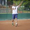 Pascal Elbé lors du Trophée des Personnalités le 5 juin 2014 en marge de Roland-Garros à Paris. 