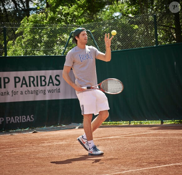 Tom Leeb lors du Trophée des Personnalités le 5 juin 2014 en marge de Roland-Garros à Paris. 