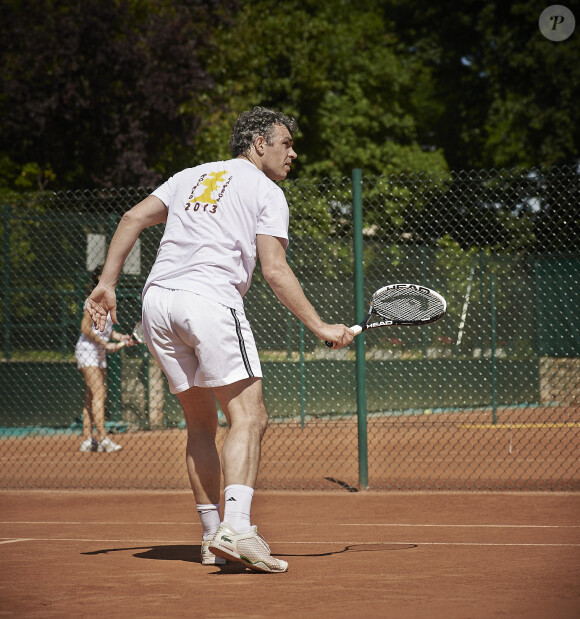 François Trillo lors du Trophée des Personnalités le 5 juin 2014 en marge de Roland-Garros à Paris.