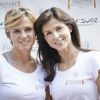 Marie Vignes et Caroline Barclay lors du Trophée des Personnalités le 5 juin 2014 en marge de Roland-Garros à Paris. 