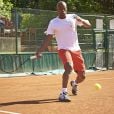  Sylvain Wiltord lors du Troph&eacute;e des Personnalit&eacute;s le 5 juin 2014 en marge de Roland-Garros &agrave; Paris.&nbsp; 