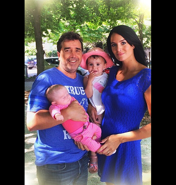 Jade Foret et Arnaud Lagardère : journée au zoo de Vincennes en famille avec leurs filles Livia et Mila