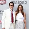Johnny Knoxville et sa femme Naomi Nelson  lors des les Guys Choice Awards à Culver City le 7 juin 2014
