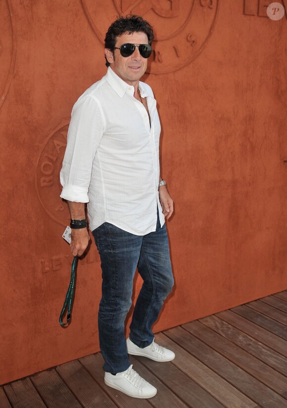 Patrick Bruel au village des Internationaux de France de tennis de Roland Garros à Paris, le 8 juin 2014