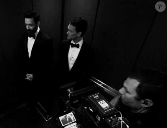 Neil Patrick Harris et Hugh Jackman parodient le SolangeGate lors de la 68e cérémonie des Tony Awards, le 8 juin 2014 à New York.