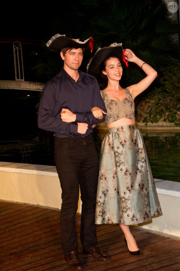 Torrance Coombs et Adelaide Kane - Soirée 'Black Sails' lors du 54e festival de la télévision de Monte-Carlo. Le 10 juin 2014.