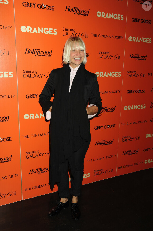 Sia à New York, le 14 septembre 2012.