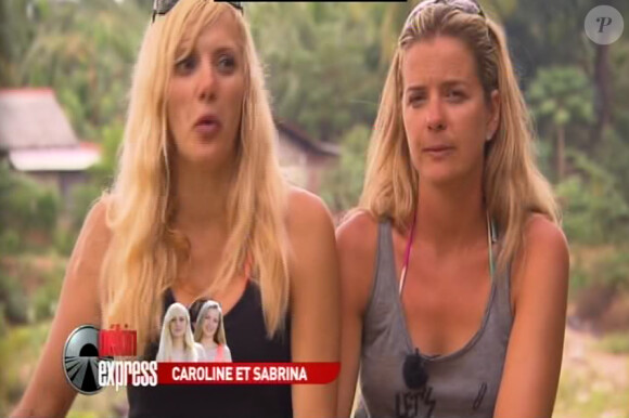 Caroline et Sabrina dans Pékin Express 2014, la demi-finale du 11 juin 2014 sur M6.