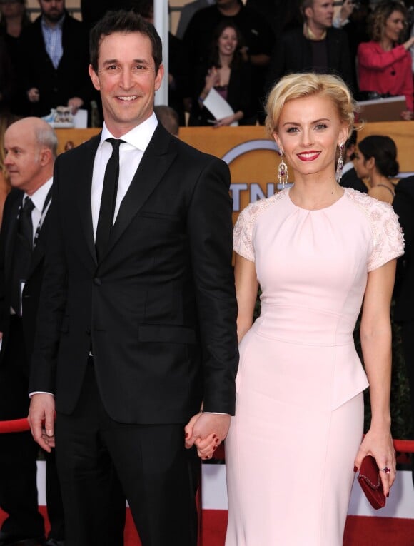 Noah Wyle et sa compagne Sara Wells à la 19e cérémonie des "Screen Actors Guild Awards" à Los Angeles, le 27 janvier 2013.