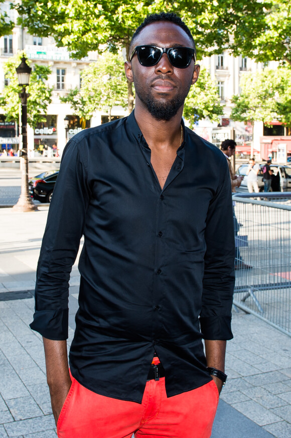 Exclusif - Thomas N'Gijol - Arrivée des acteurs et des invités du film "Fastlife" pour se rendre sur la terrasse du Publicis dans le cadre du 3e Champs-Elysées Film Festival à Paris, le 11 juin 2014.