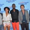 Exclusif - Yazid Ait Hamoudi, Olivia Biffot, Thomas N'Gijol, Olivier Marchal et Julien Boisselier lors de l'avant-première du film "Fastlife" au cinéma Gaumont Marignan dans le cadre du 3e Champs-Elysées Film Festival à Paris, le 11 juin 2014.