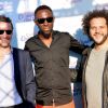 Exclusif - Julien Boisselier, Thomas N'Gijol et Yazid Ait Hamoudi lors de l'avant-première du film "Fastlife" au cinéma Gaumont Marignan dans le cadre du 3e Champs-Elysées Film Festival à Paris, le 11 juin 2014.