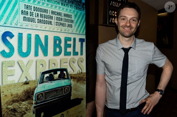 Exclusif - Evan Buxbaum lors de l'avant-première du film "Sun Belt Express" au cinéma Le Balzac dans le cadre du 3e Champs-Elysées Film Festival à Paris, le 11 juin 2014.