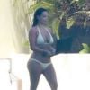 Kim Kardashian dévoile son incroyable silhouette au Mexique à Puerto Vallarta. 10 juin 2014
Photo exclusive