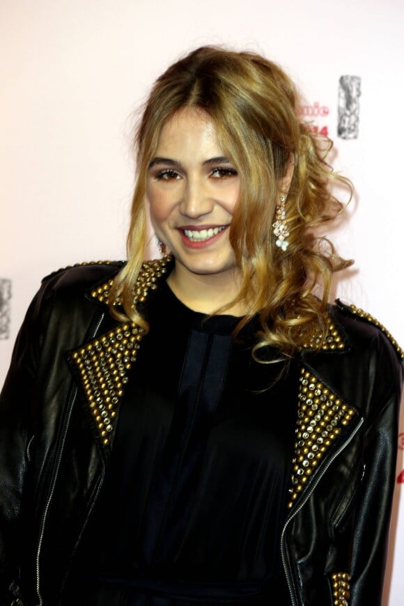 Izïa Higelin à Paris le 28 février 2014.