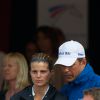 Athina Onassis et son mari Doda (Alvaro de Miranda Neto) le 14 juin 2014 au Jumping international de Cannes, 5e étape du Longines Global Champions Tour.