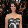  Lana Del Rey lors de la mont&eacute;e des marches du film "Gatsby le Magnifique" pour l'ouverture du 66e Festival du film de Cannes, le 15 mai 2013. 