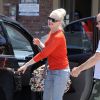 Gwen Stefani quitte la clinique Jesun Acupuncture à Los Angeles, le 11 juin 2014.