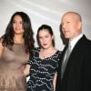 Emma Heming, Scout Willis et Bruce Willis à New York le 22 février 2010.