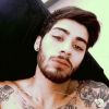 Zayn Malik en mode selfie, sur Instagram, le 15 juin 2014.