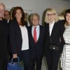 Exclusif - Pascal Desprez, Katia Toledano, Laurent Dassault et sa femme martine, Mireille Darc - Mireille Darc reçoit la médaille d'honneur du Doyen à la faculté de médecine à Paris le 17 juin 2014.
