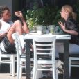 Exclusif - Iggy Azalea et son petit ami Nick Young déjeunent au restaurant Toast, à West Hollywood. Le 13 juin 2014.