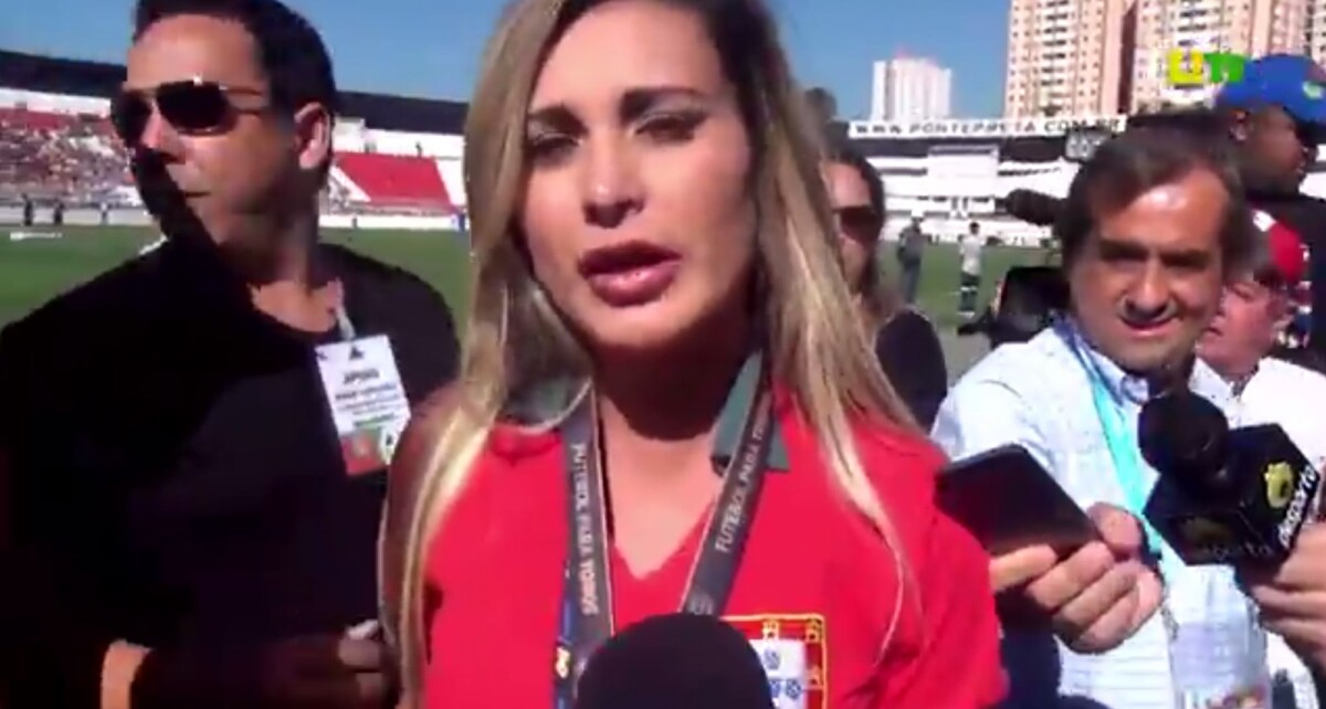 Vidéo Le mannequin brésilien Andressa Urach, viceMiss BumBum, virée