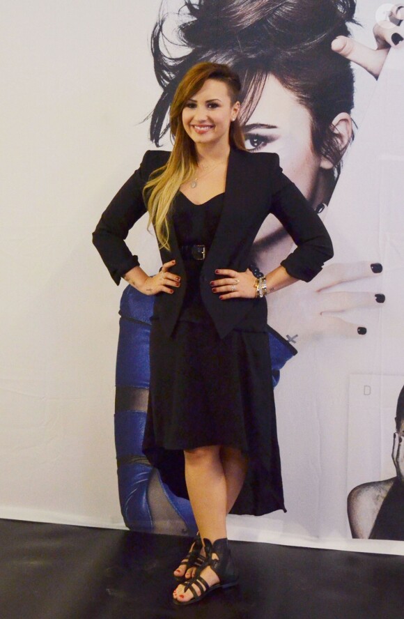 Demi Lovato présente son nouvel album "The Neon Lights Tour" à Mexico, le 16 mai 2014.