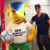 Zlatan Ibrahimovic a débarqué à Rio de Janeiro, le 18 juin 2014